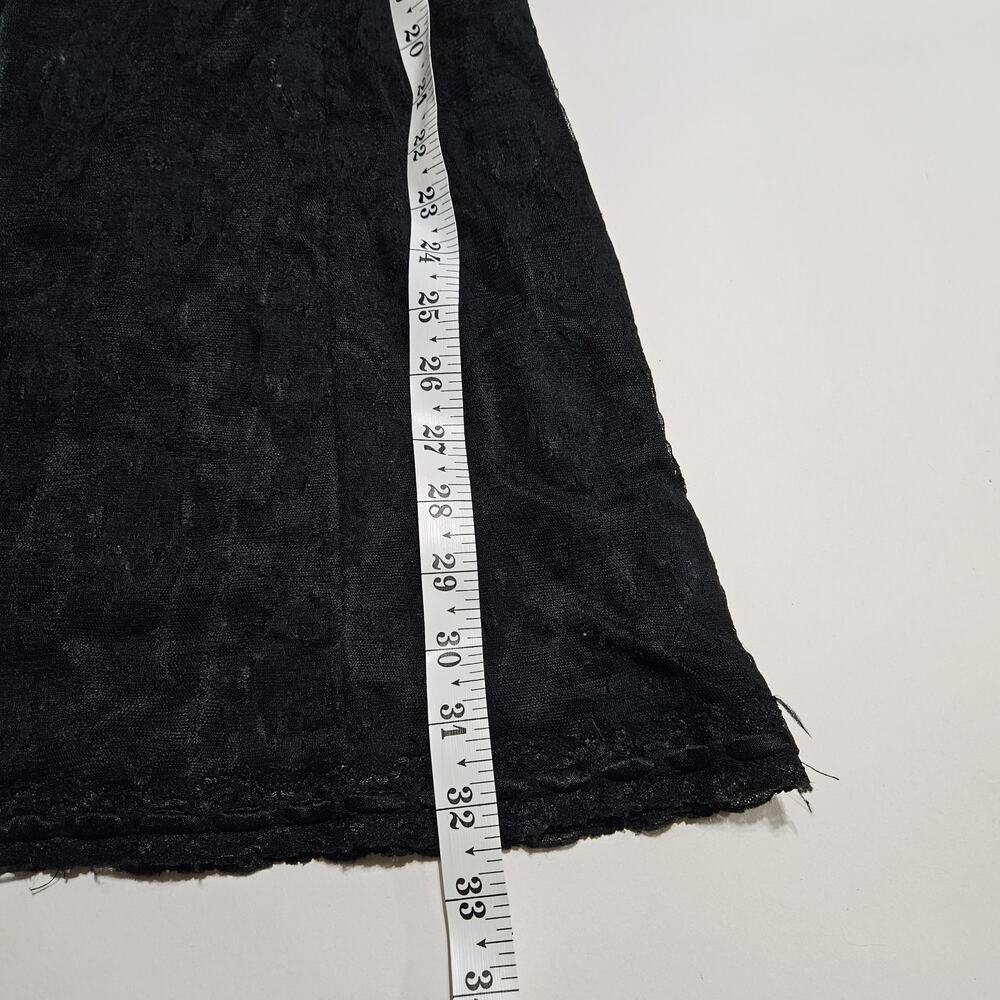 Y2k Betsey Johnson Milkmaid Lace Dress Midi - Size Small - Picture 7 of 7